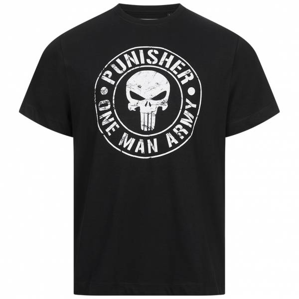 Lizenz The Punisher One Man Army Heren T-shirt FBMTS666BLK