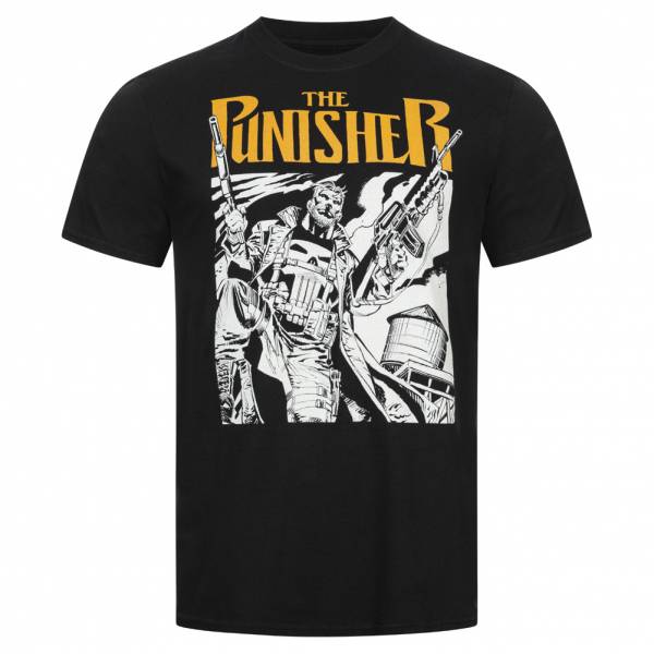 Lizenz The Punisher One Man Army Heren T-shirt FCMTS061BLK