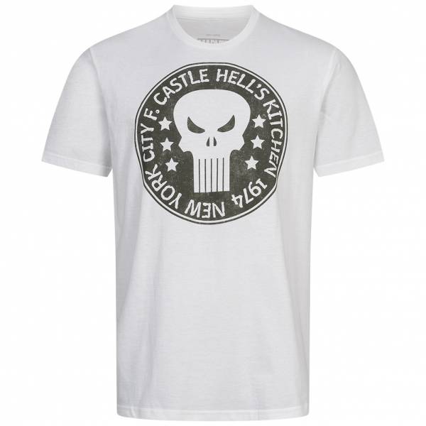Lizenz The Punisher One Man Army Heren T-shirt MAMTS088WHT