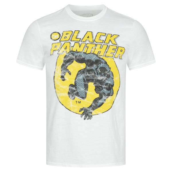 Lizenz Black Panther Marvel Forever Heren T-shirt FBMTS564WHT