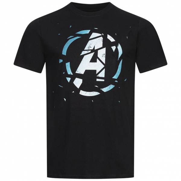 Lizenz Avengers Marvel Shattered Heren T-shirt FCMTS018BLK