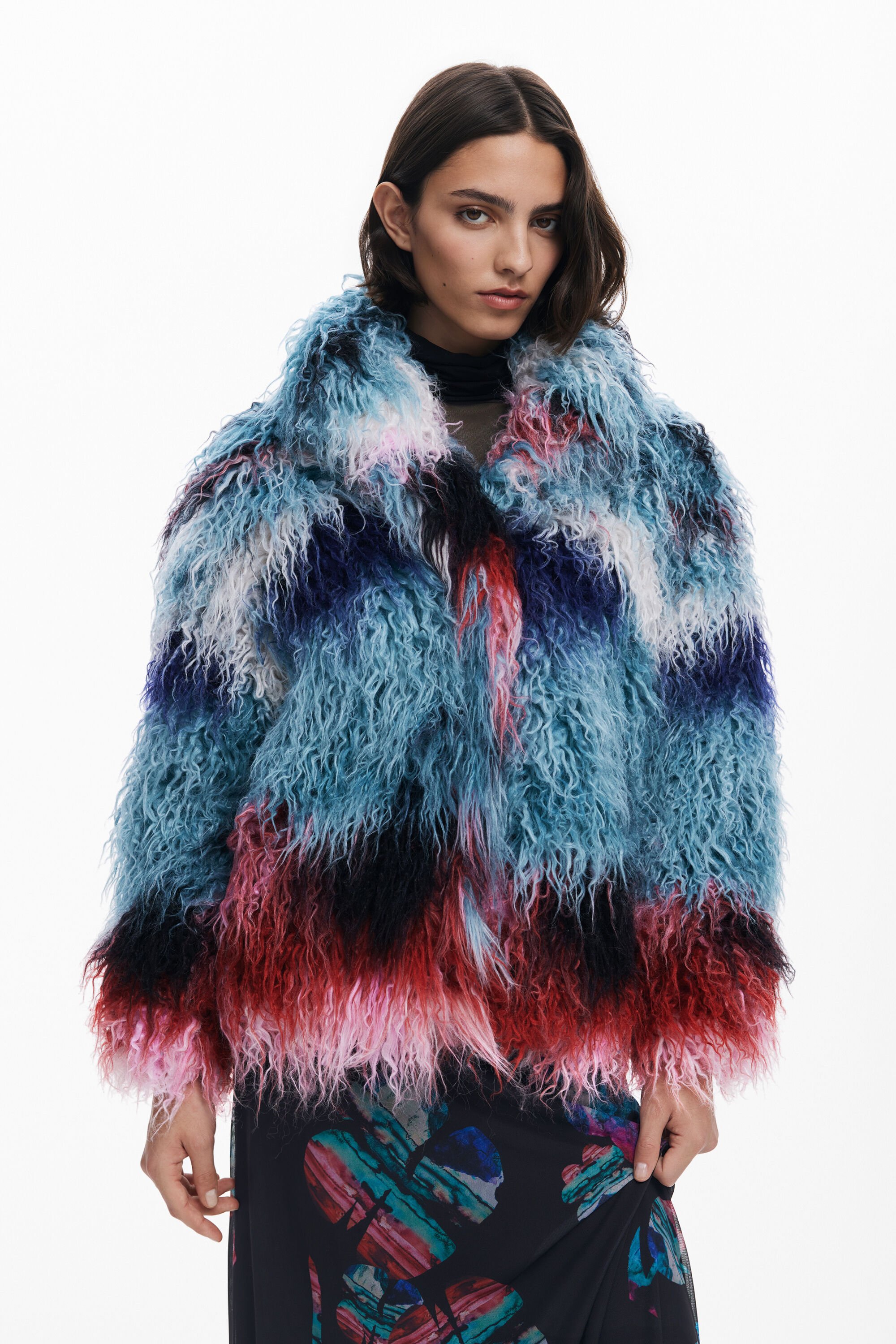 Desigual Jas ontworpen door Mr. Christian Lacroix - MATERIAL FINISHES