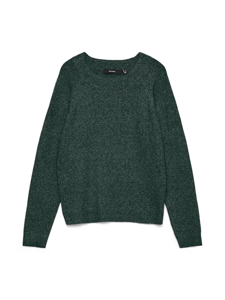 Vero Moda Vmdoffy ls o-neck blouse ga noos donker