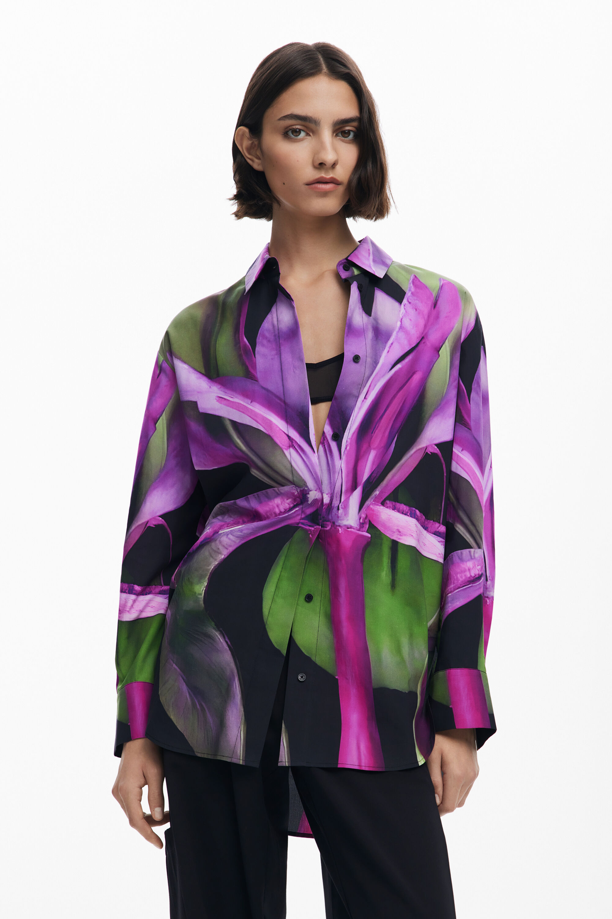 Desigual Overhemd ontworpen door Mr. Christian Lacroix - RED