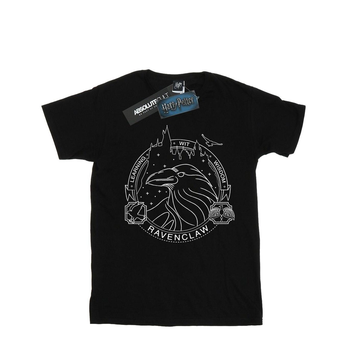 Harry Potter Heren Ravenklauw zegel T-shirt XXL
