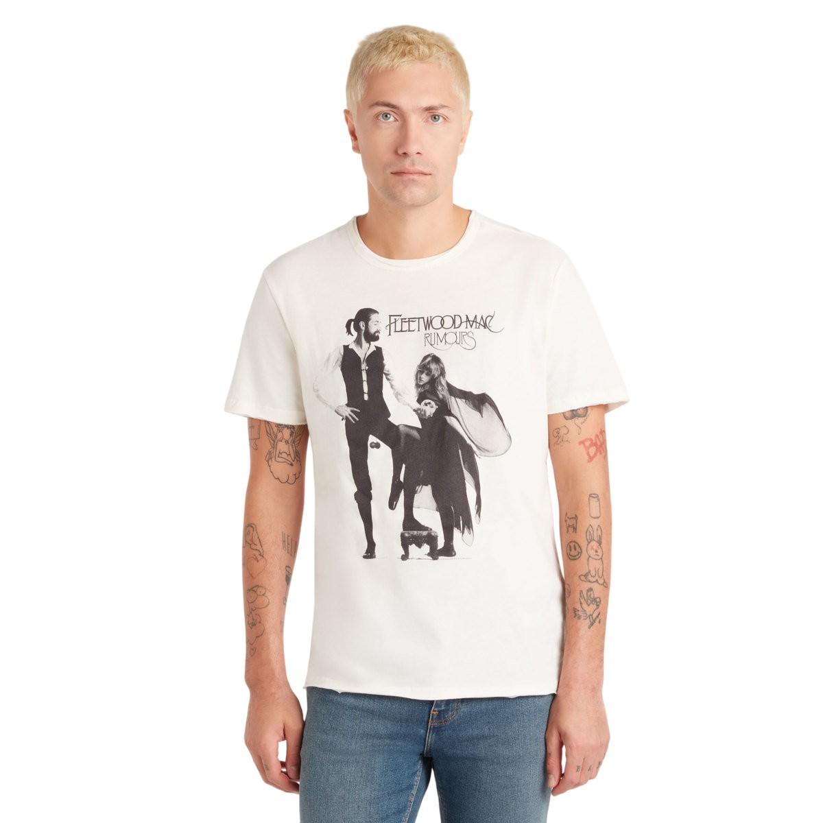 Amplified Unisex Adult Rumours Fleetwood Mac Vintage T-Shirt M wit