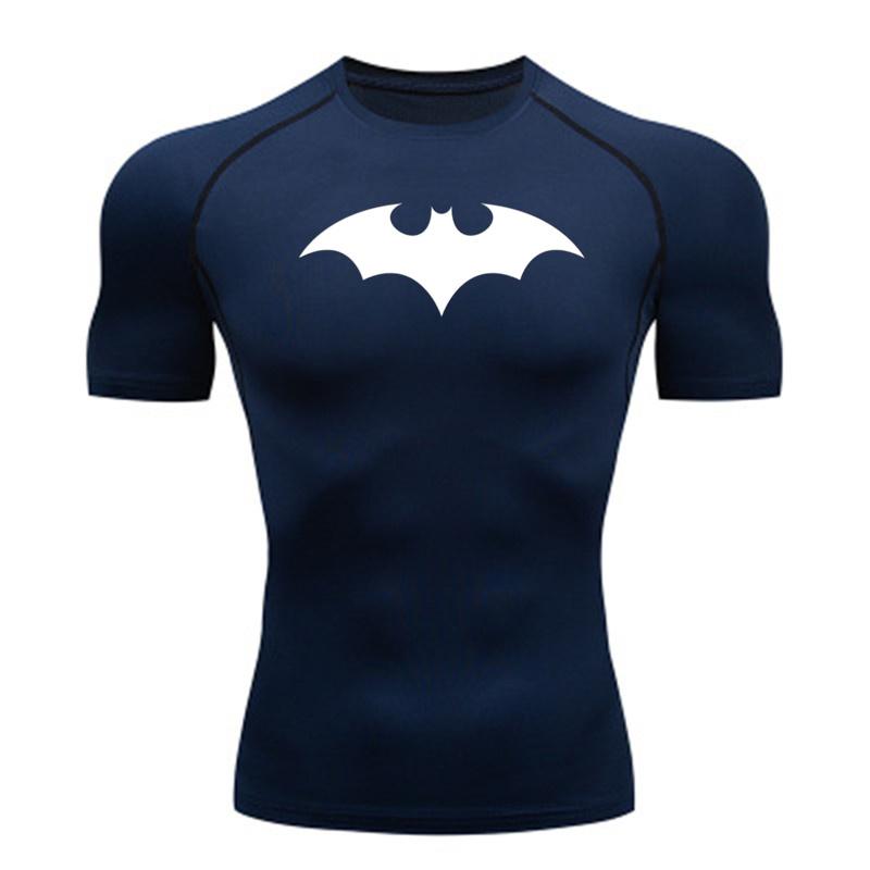 Xin nan zhuang Heren Casual T-shirt Zomer Lange Mouw Workout Bodybuilding T-shirt Fitness Top Sport Gym Top Snel drogend Strak tactisch MMA M