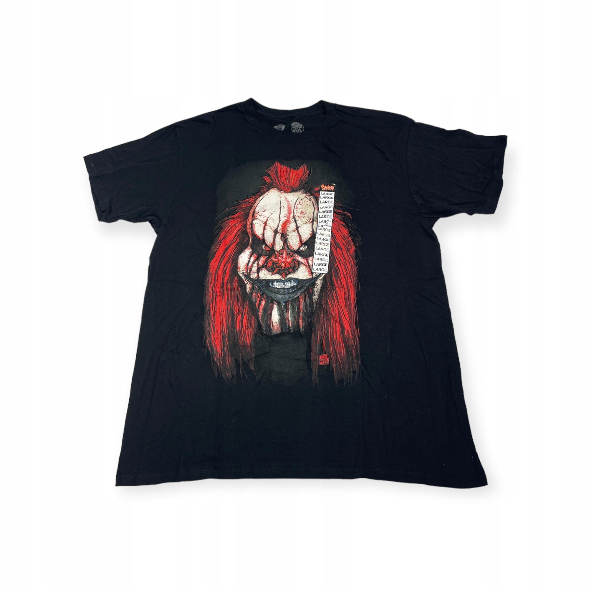 Outletup-clothes Koszulka T-shirt męski okrągły dekolt SPENCER'S NADRUK L