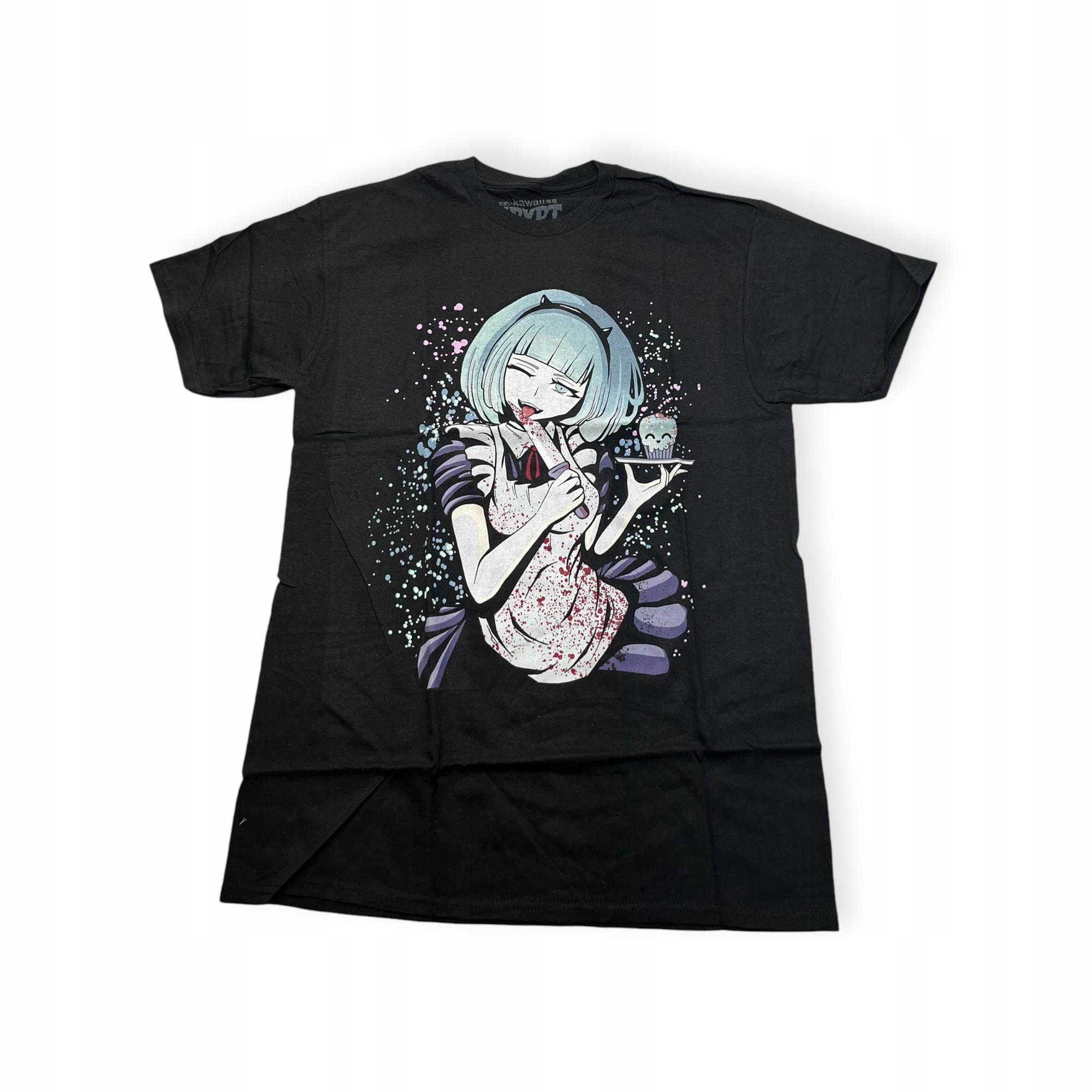 Outletup-clothes Koszulka T-shirt męski okrągły dekolt SPENCER'S nadruk M