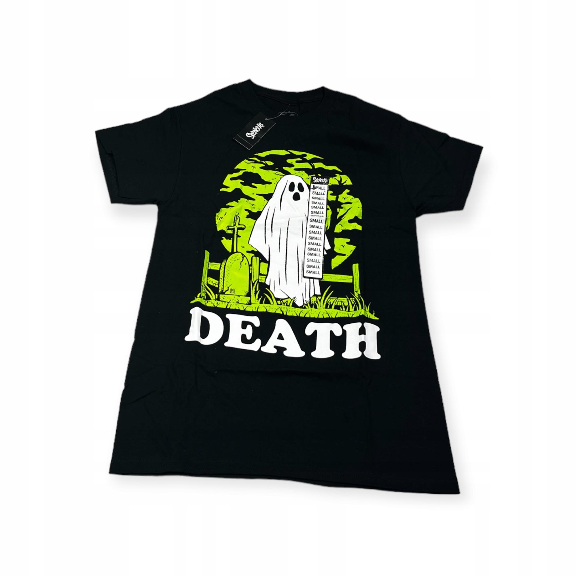Outletup-clothes Koszulka T-shirt męski okrągły dekolt SPENCER'S NADRUK M