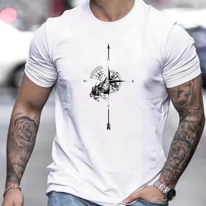 Forever Men Heren T-shirt Snel drogende tops Zomermode Straat Korte mouw T-shirts 3D grafische print T-shirts Oversized herenkleding S