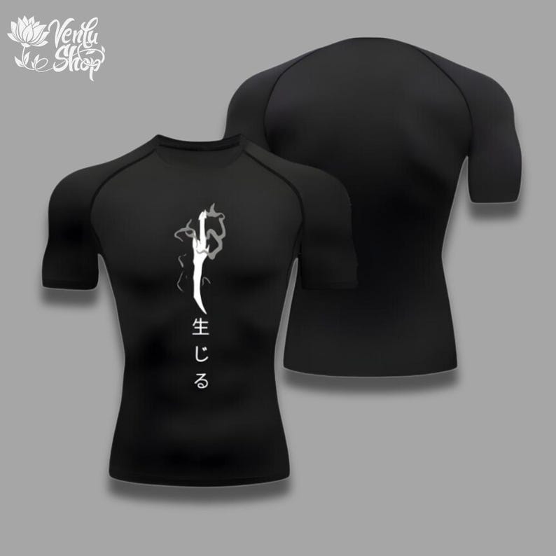 Xin nan zhuang Jin Woo Compressieshirt | Compressie, Gym, Sung Jin Woo, Solo Leveling, Anime Gymkleding, Spierhemd, Sportkleding, Igris, Levelup, Gymkleding M