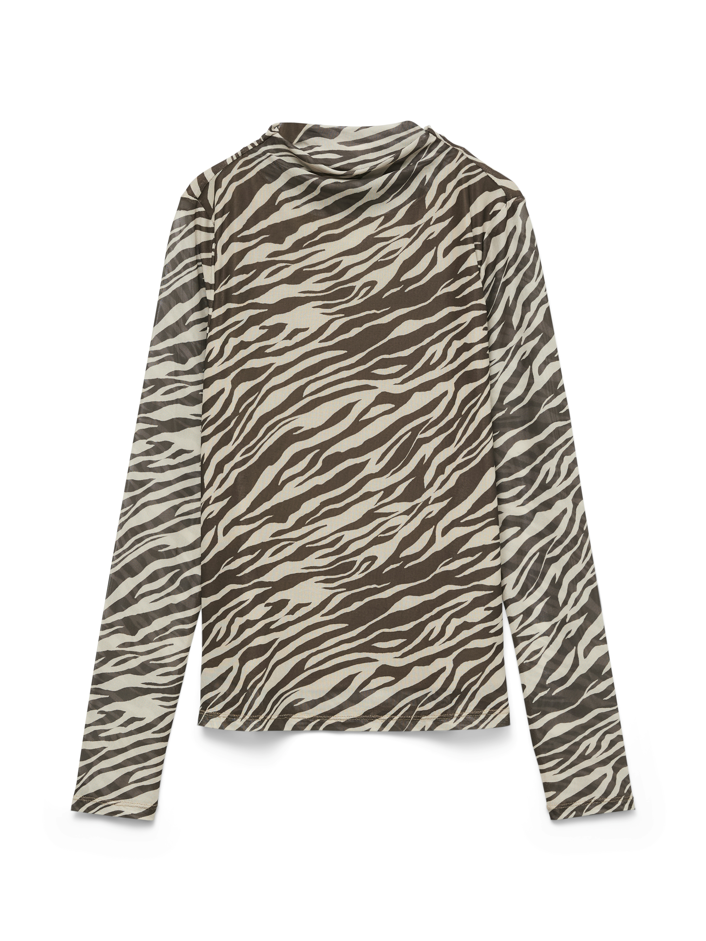 Vero Moda Vmgemma ls highneck mesh top exp