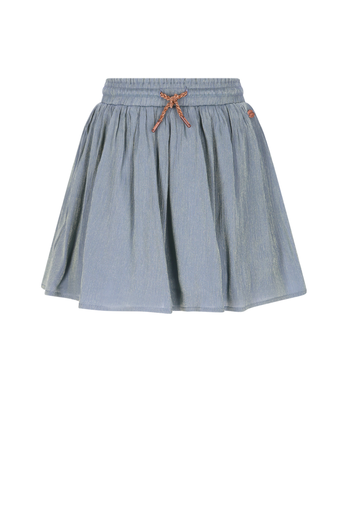 NoNo winter voile rok meisjes - groen - Nele - metallic