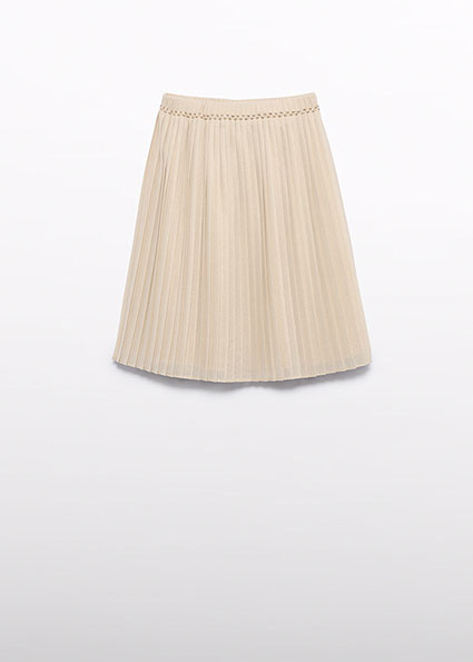 Abel & Lula winter midi rok meisjes - beige