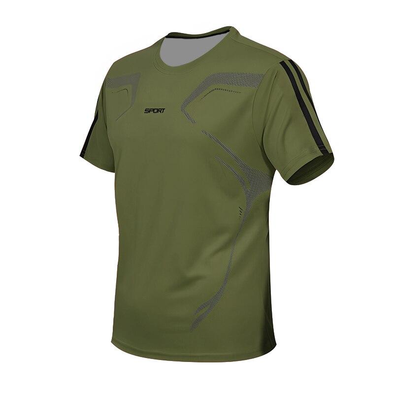 ETST 03 Heren T-shirt Sport-T-shirt met korte mouwen Gym Fitness Joggen Atletiekkleding Sneldrogend Mode Oversized top met ronde hals| | XL