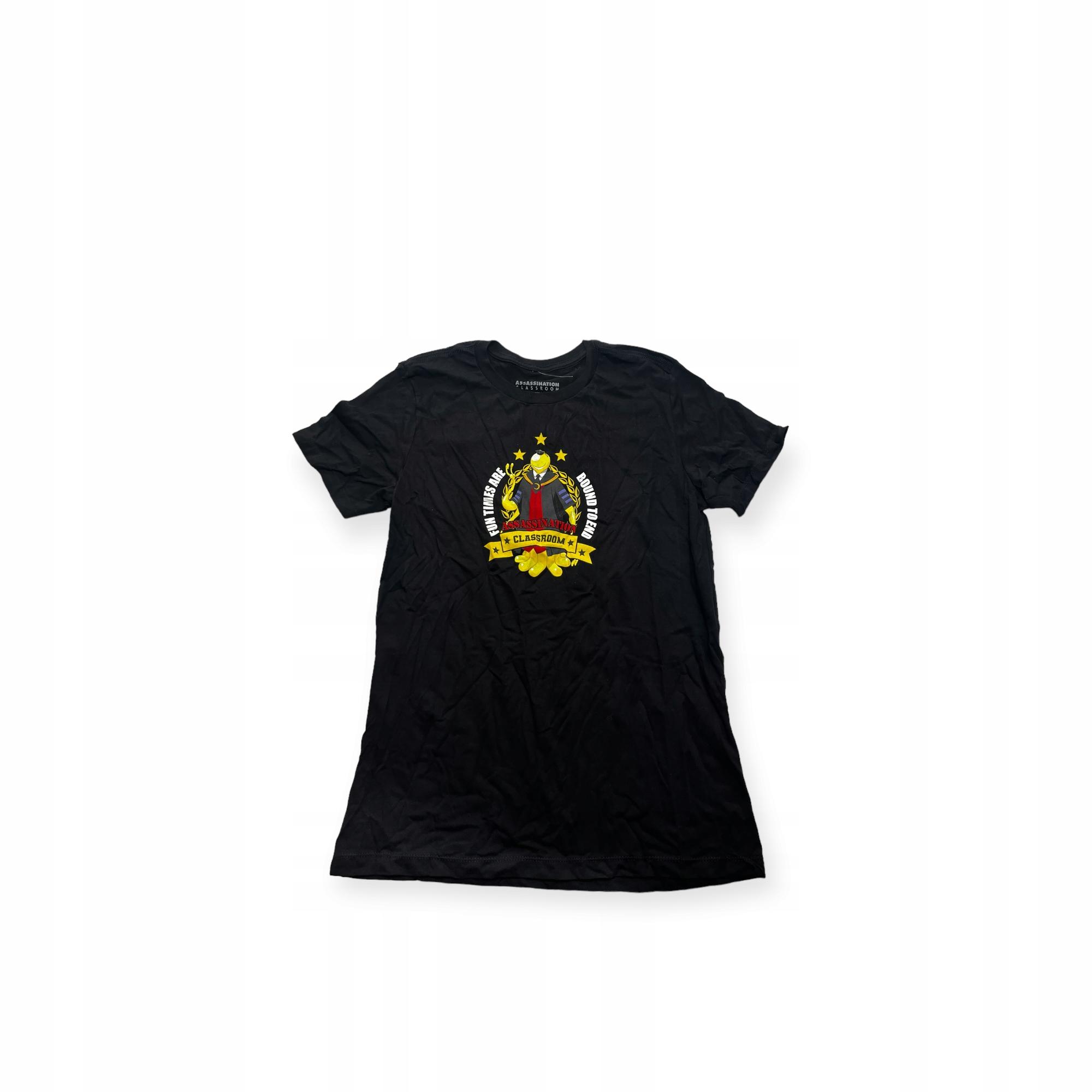 Outletup-clothes Koszulka T-shirt męski okrągły dekolt SPENCER'S nadruk M
