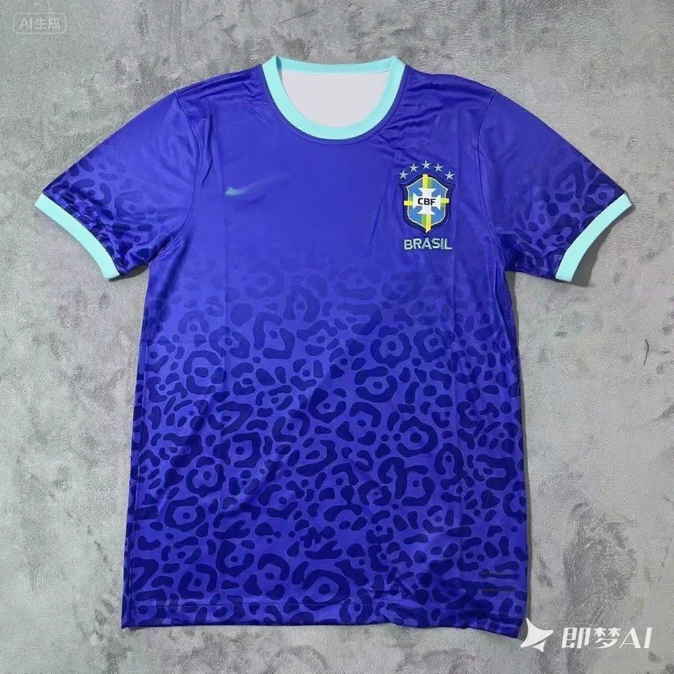 Haijian02 Men's Shirts New Hot-selling Brazilian Football Jersey and Leisure Thai Jersey Short Sleeve Quick-Dry Training Sports Unisex Top S