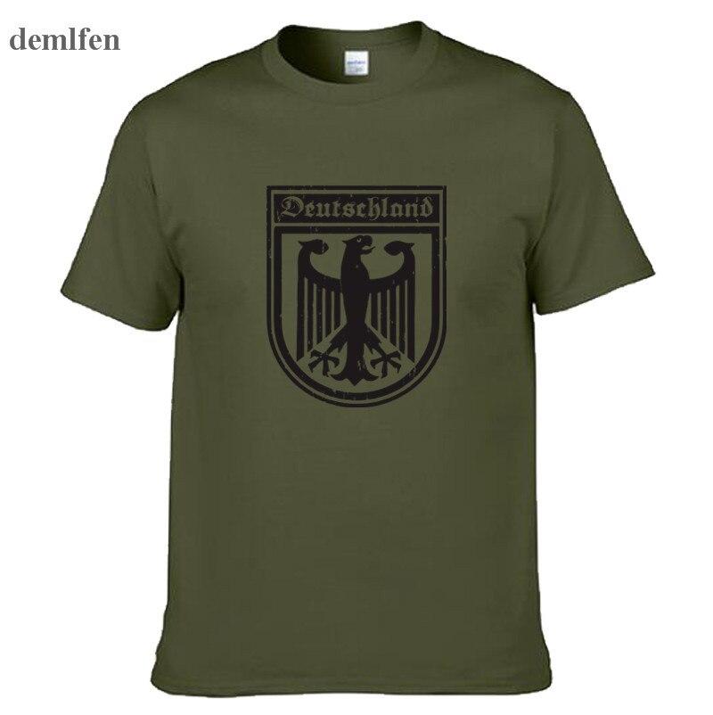 Tees 11 Deutschland Duitse Vlag Duitsland Eagle T-shirt Mannen S Nieuwste Mode B Man O Hals L