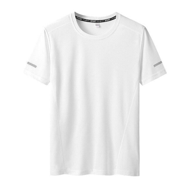 Happy Oversize T-shirt Mannen Plus Size Mannen T-shirts 7xl 8xl 9xl Grote Maat Zwart Wit Basic Zomer Tees Effen kleur Oversize Hip Hop Tops Mannelijke 9XL