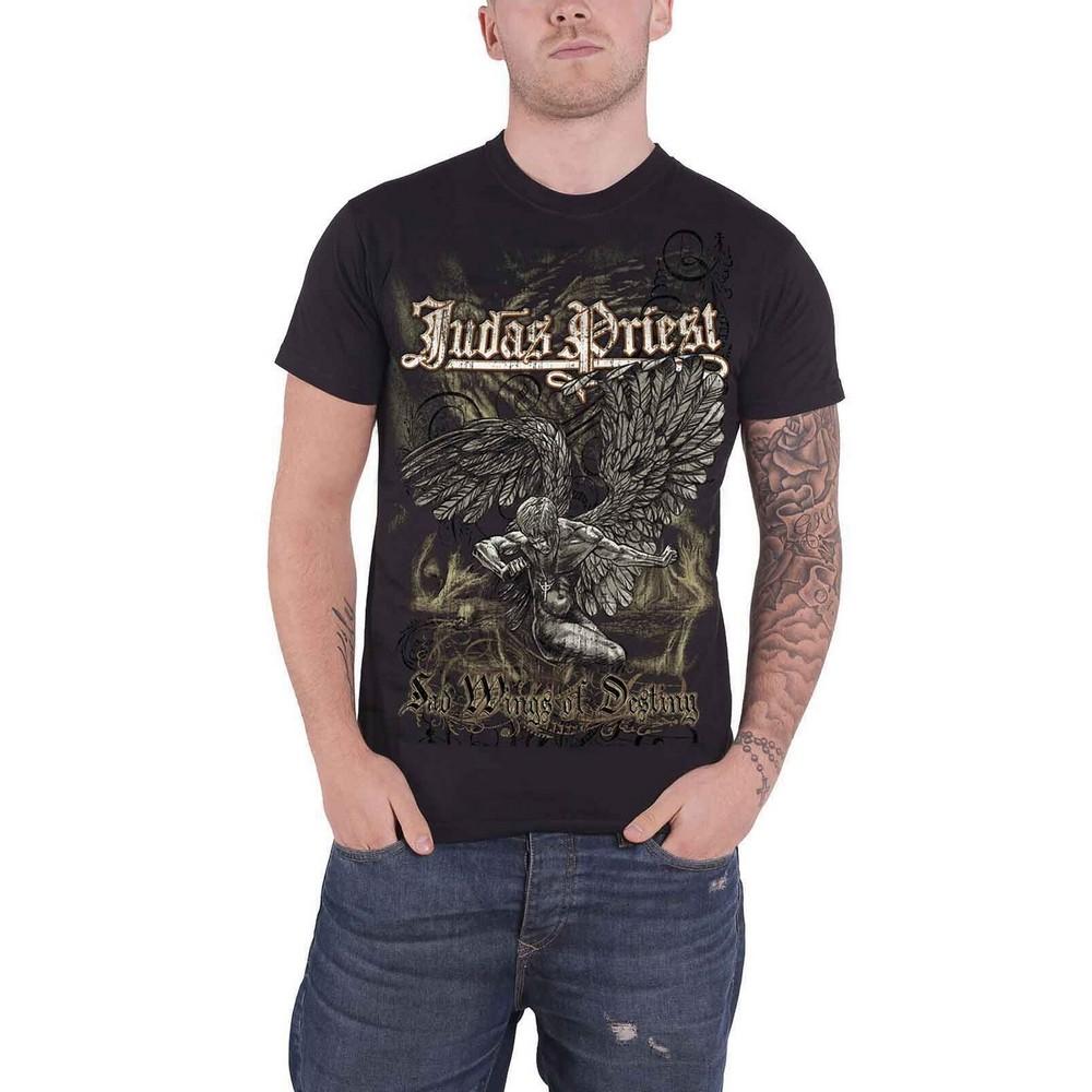 Pertemba FR - Apparel Judas Priest Unisex volwassen trieste vleugels T-shirt M