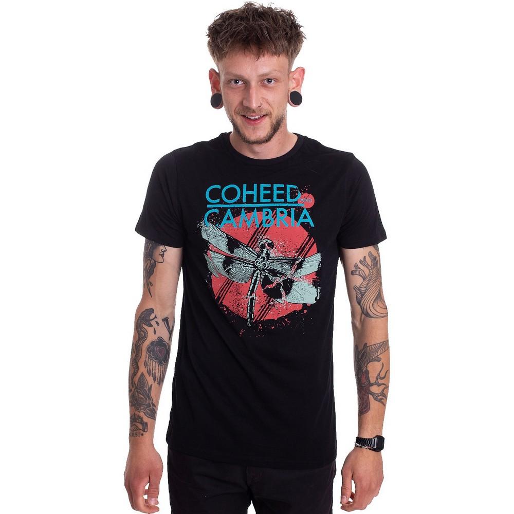 Pertemba FR - Apparel Coheed en Cambria Unisex volwassen Dragonfly katoenen T-shirt XL