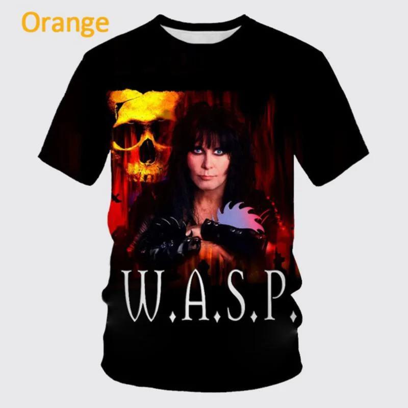 Laoxu Y2K Kleding Nieuwe Stijl WASP. 3D Print T-shirt voor mannen vrouwen zomer hiphop unisex casual T-shirt harajuku ronde hals top tee 5XL