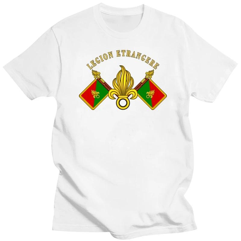 Comfortable season Legion Etrangere Honneur Fidelite French Foreign Legion Men T-Shirt Short Sleeve Casual 100% Cotton O-Neck Summer Shirts XL grijze kleur