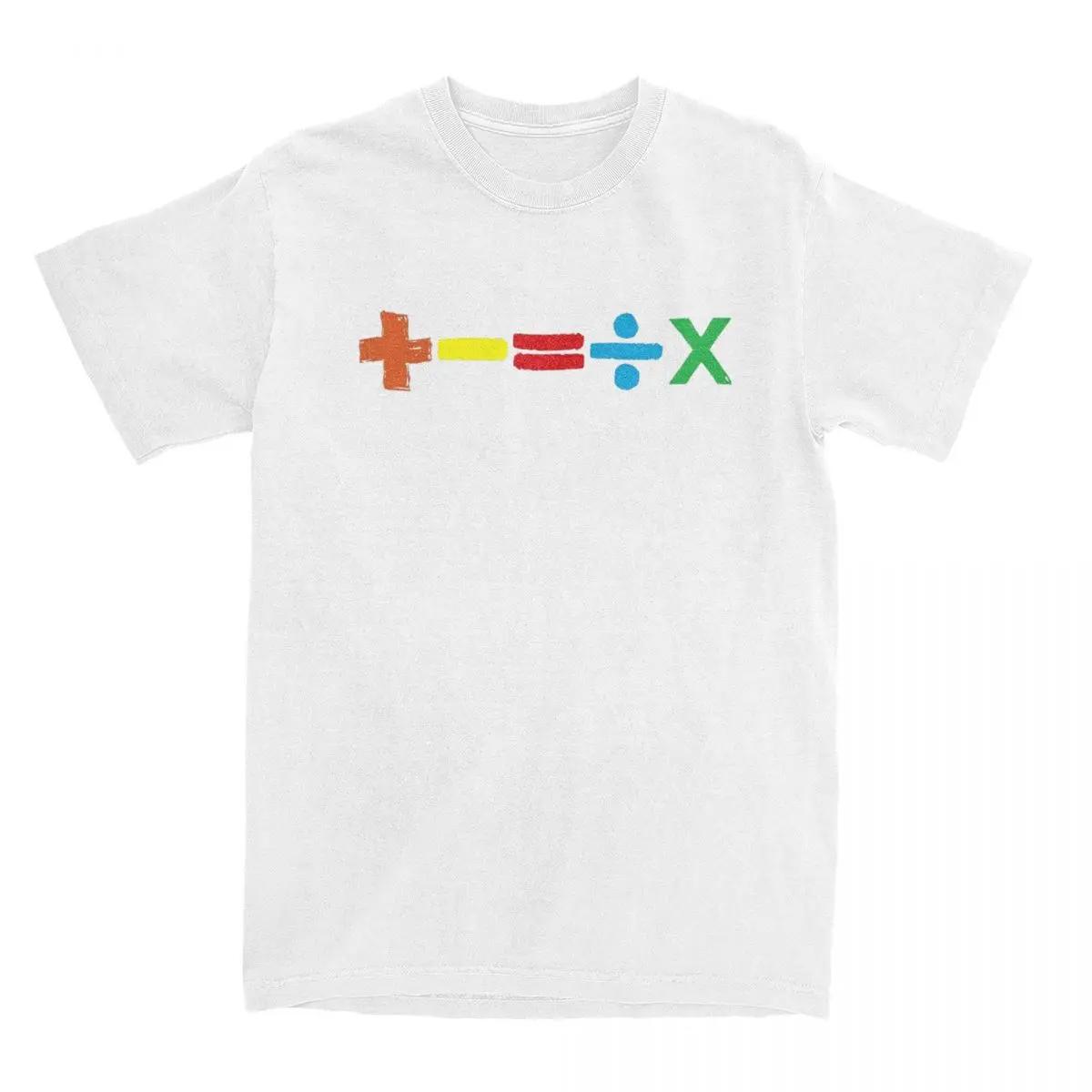 Jacket and Zipper Hoodie NO.1 The Mathematics Tour T-shirt Strand Ed Sheeran Vintage T-shirts Katoen Hip Hop T-shirt Voor Mannen Korte Mouwen Casual T-shirts S