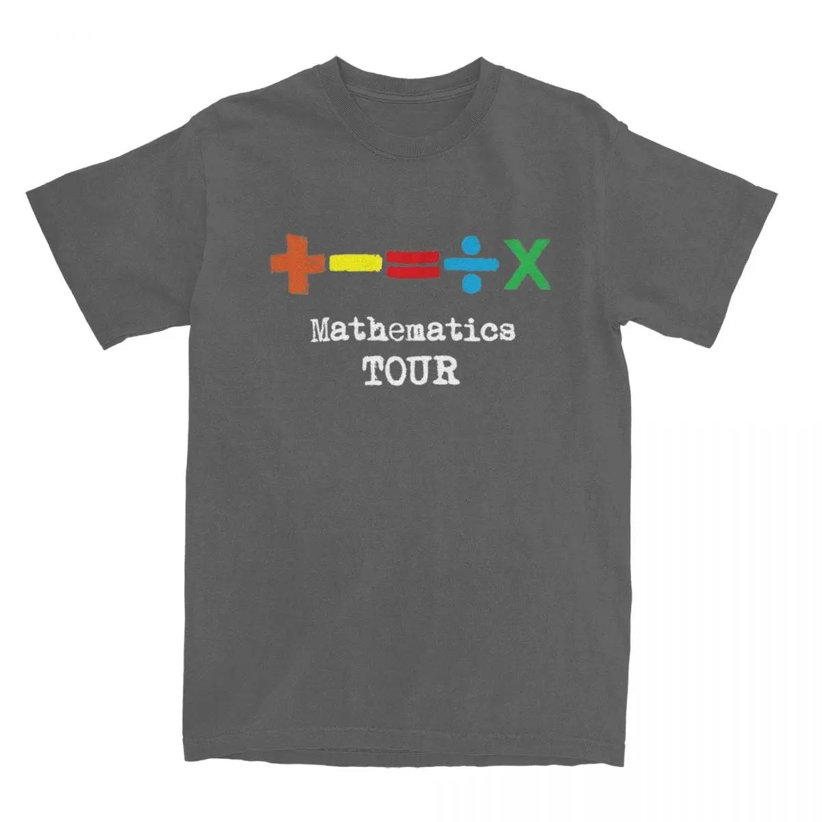 Jacket and Zipper Hoodie NO.1 The Mathematics Tour T-shirt Strand Ed Sheeran Vintage T-shirts Katoen Hip Hop T-shirt Voor Mannen Korte Mouwen Casual T-shirts M