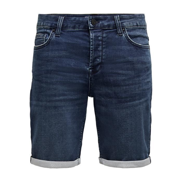 BINTI COMMERCE Jean - Only & Sons - Onsplyife Reg 8582 - Bleu denim - Taille XL - Non imperméable