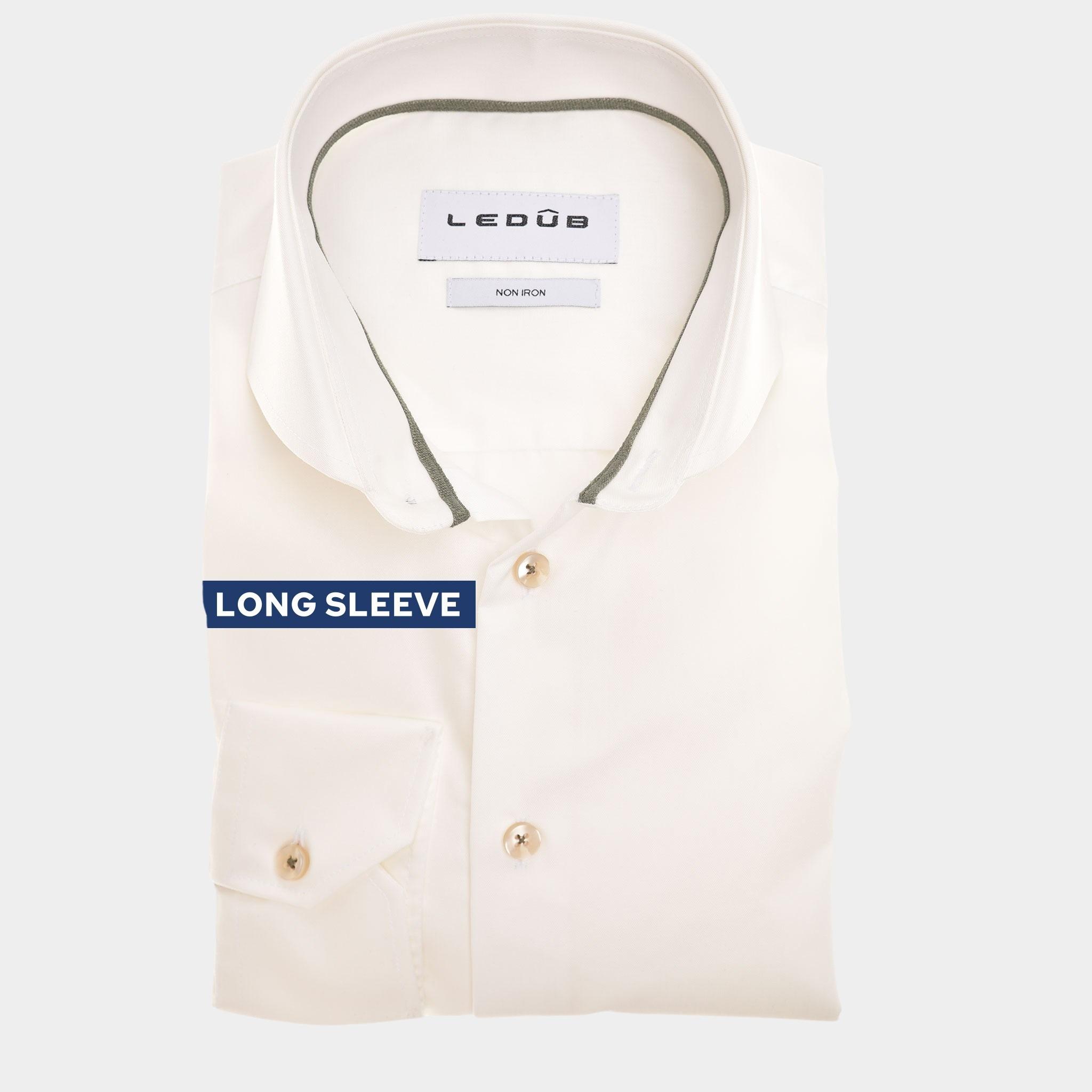 Ledûb Overhemd extra lange mouw 0142942/920-550-000