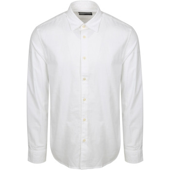 Marc O'Polo Overhemd Lange Mouw  Overhemd Wit
