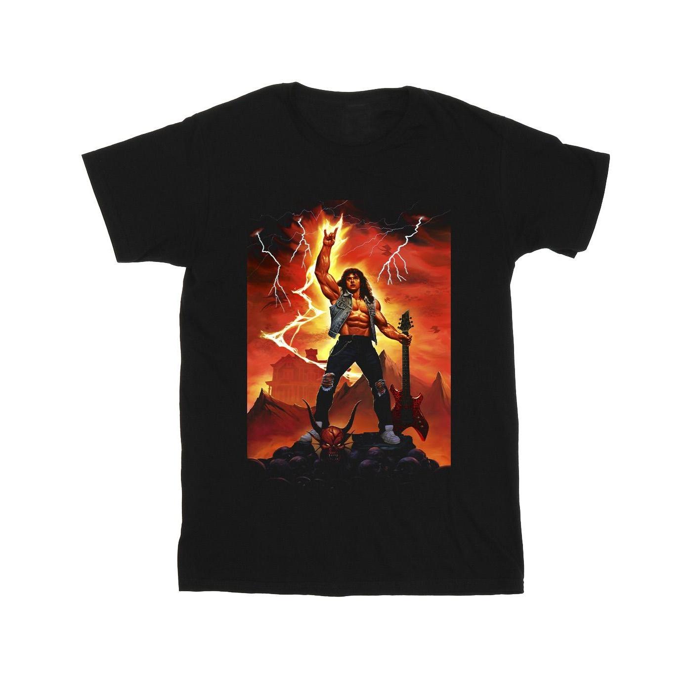 Pertemba FR - Apparel Netflix Heren Stranger Things Hell Gitaar T-shirt L