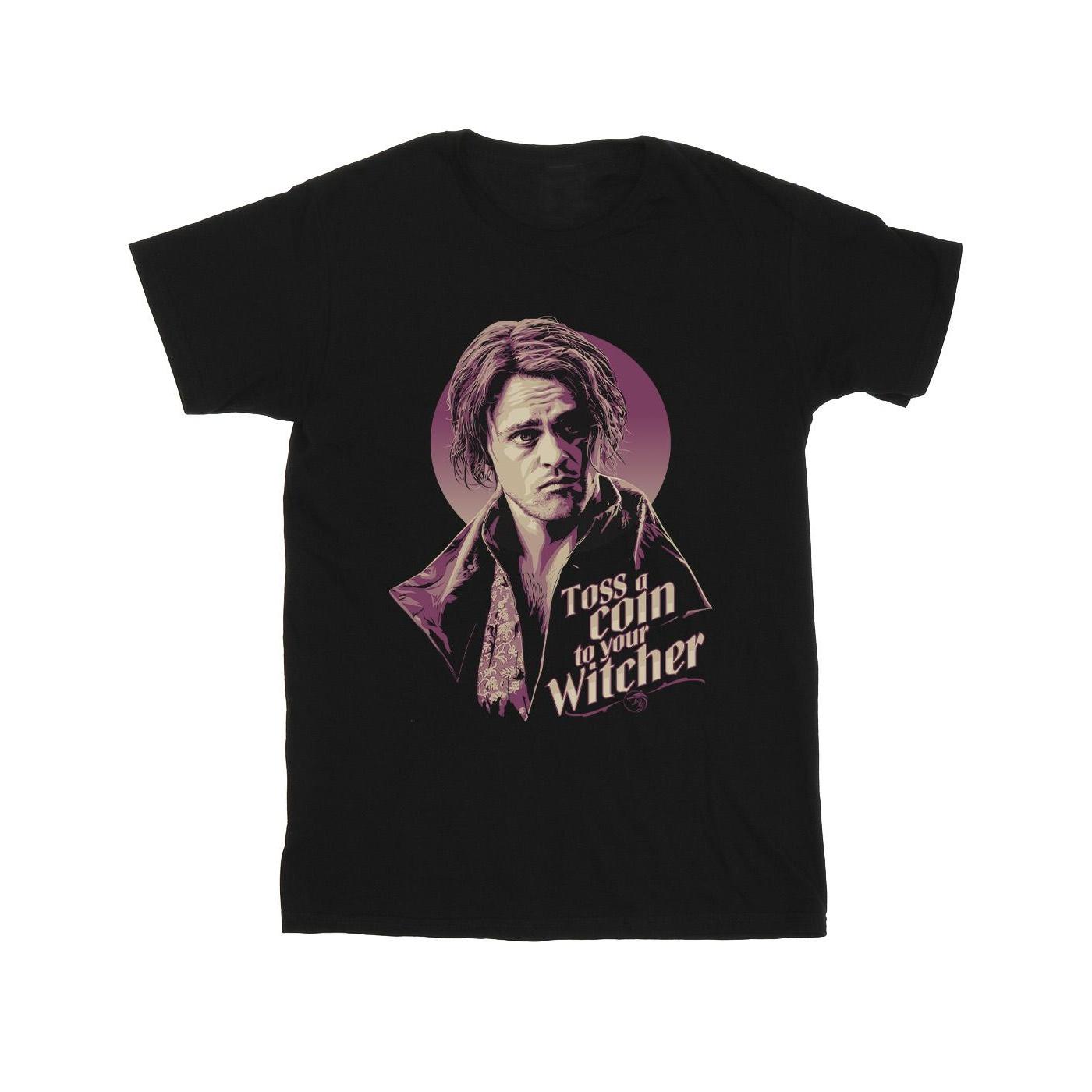Pertemba FR - Apparel Netflix Heren The Witcher Bard Toss A Coin T-shirt L