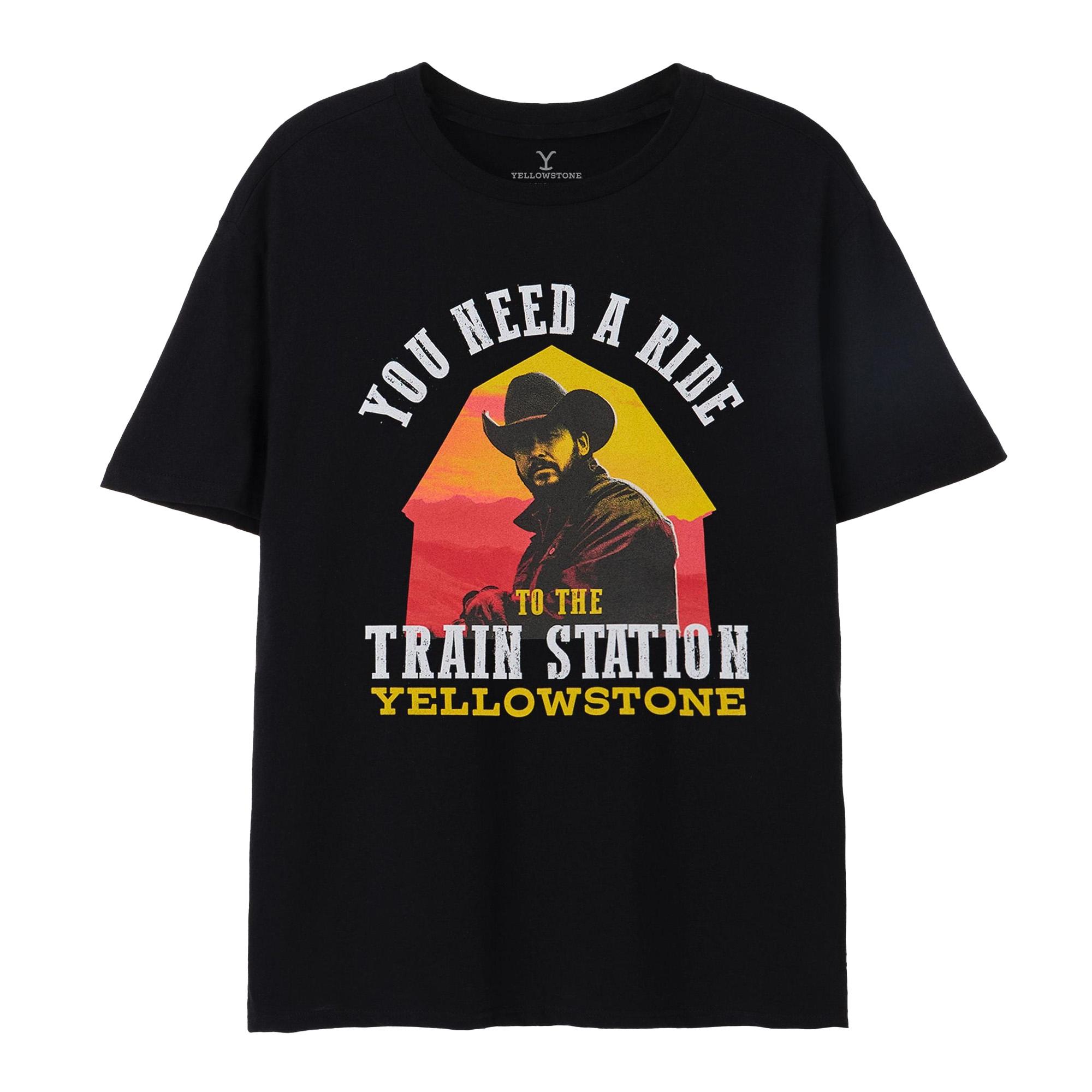 Pertemba FR - Apparel Yellowstone Heren hebben een rit nodig T-shirt 3XL zwart