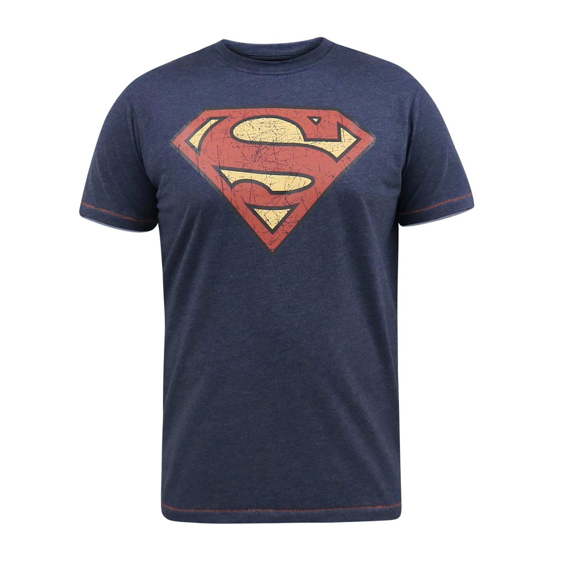 Duke Heren D555 Scampton Superman Kingsize T-shirt 4XL