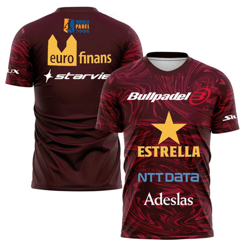ETST 03 Herenkleding T-shirt Professionele tennissporttrainingskleding Fitness Korte mouw Heren Snel drogend Ademend Oversized top 3XL