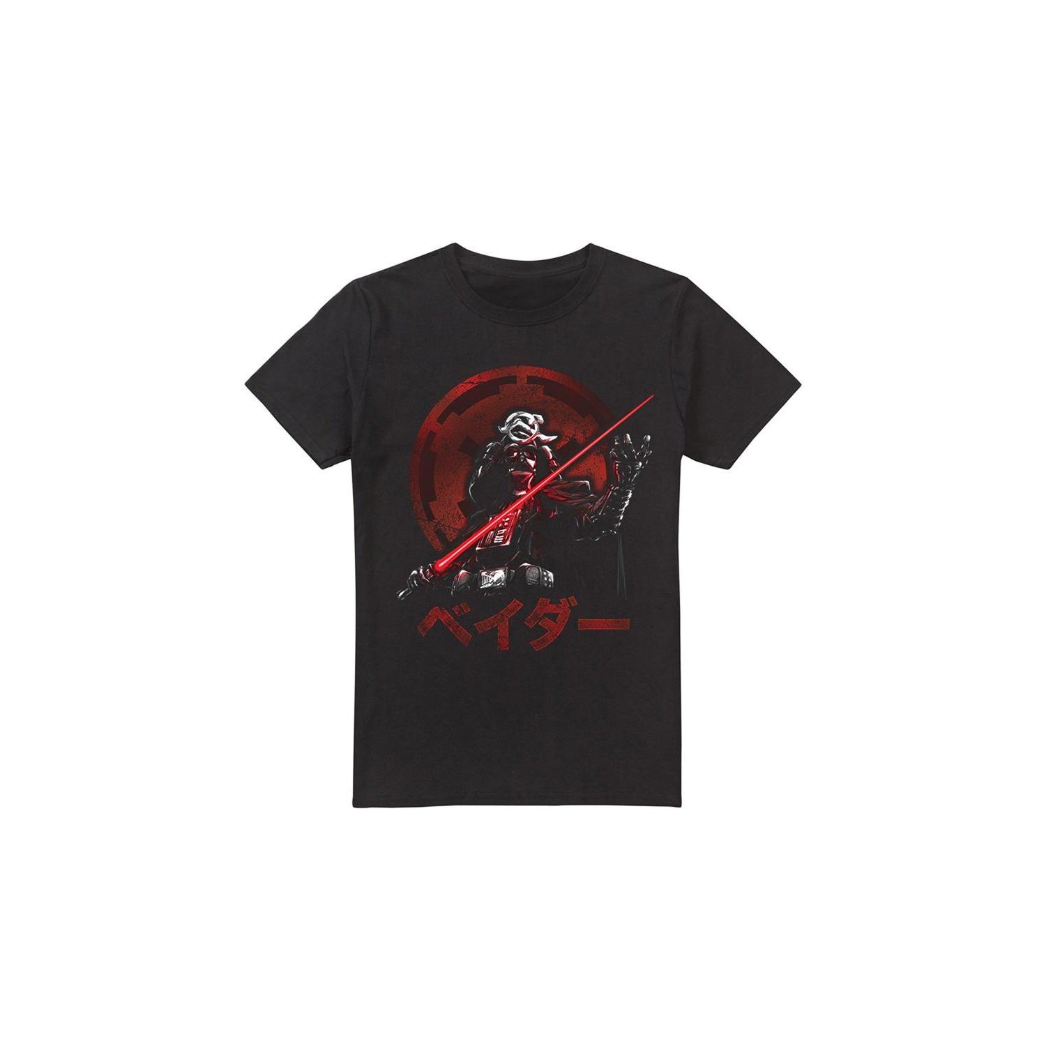 Star Wars Mens Visions Vader T-Shirt S zwart
