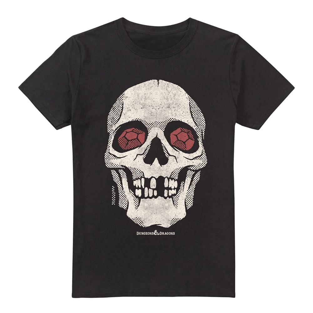 Pertemba FR - Apparel Dungeons & Dragons Mens Demi Lich Skull T-Shirt 3XL zwart