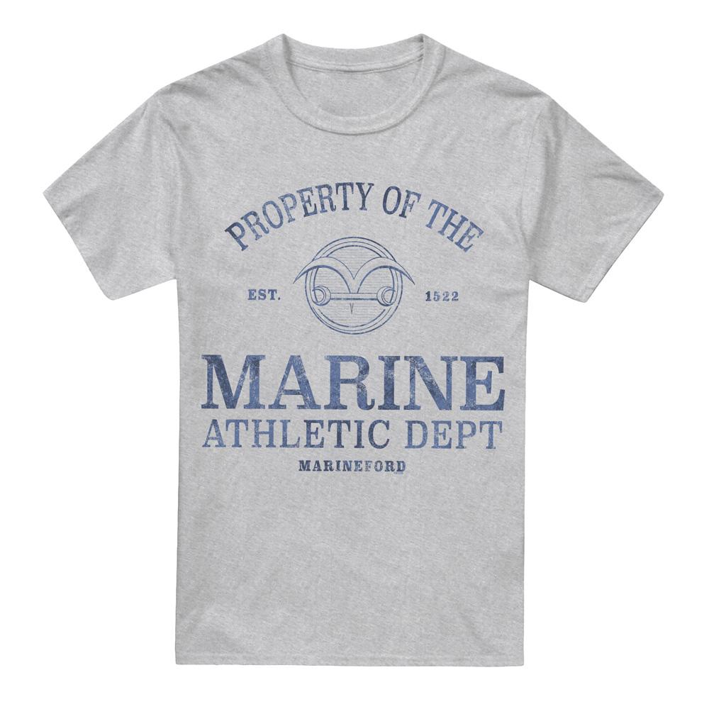 One Piece Mens Marine Dept Athletic T-Shirt L