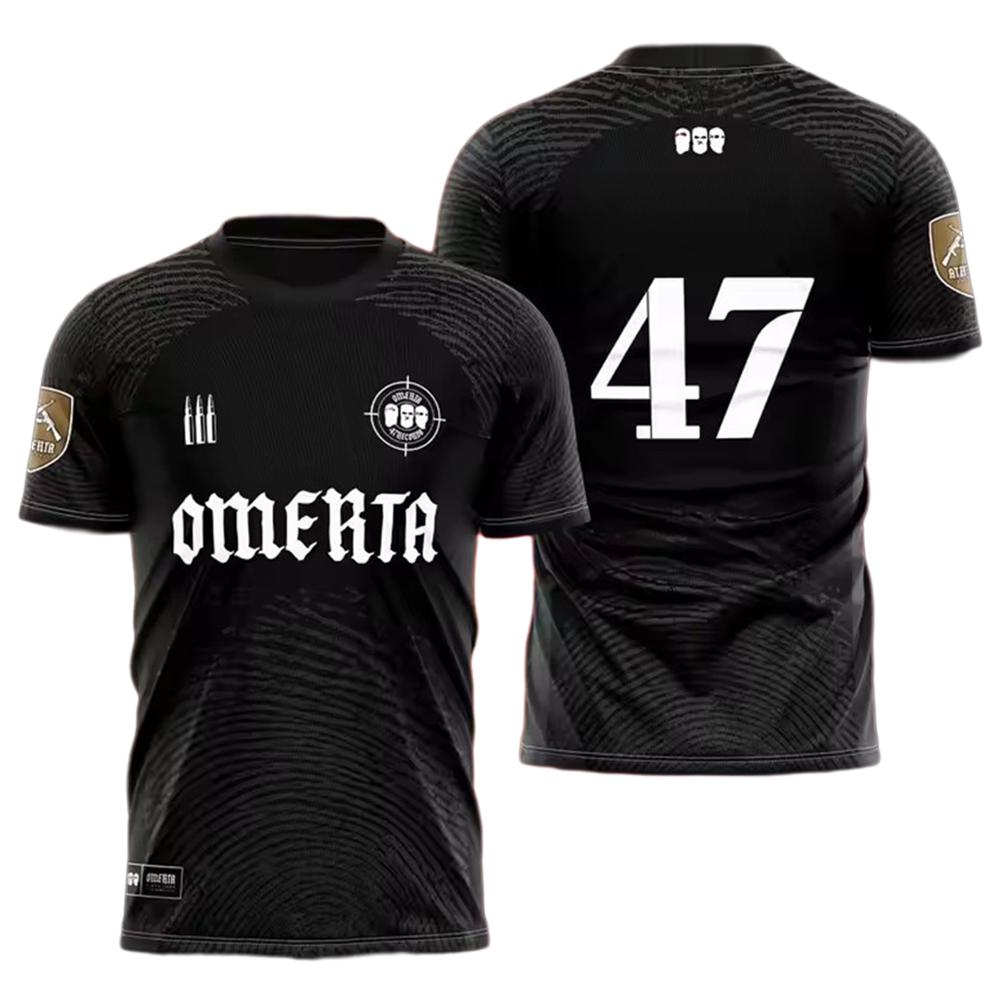 Bobby3 Heren T-shirts OMERTA 47 Boxing Fans 3D Print Ademend Jersey Outdoor Sportkleding Man Korte Mouw T-shirt Herenkleding Tops S