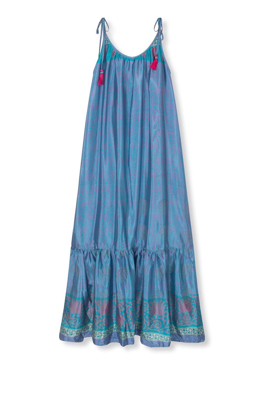 El.rÃ©sidu Damen vegan Kleid Myra Hellblau