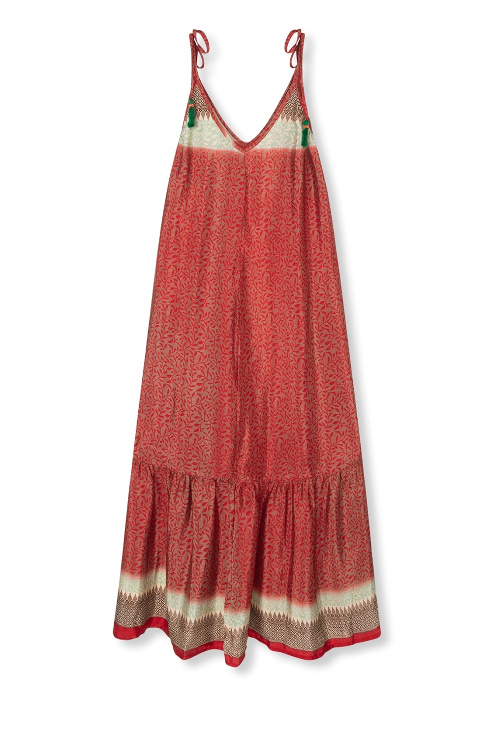 El.rÃ©sidu Damen vegan Kleid Myra Rot
