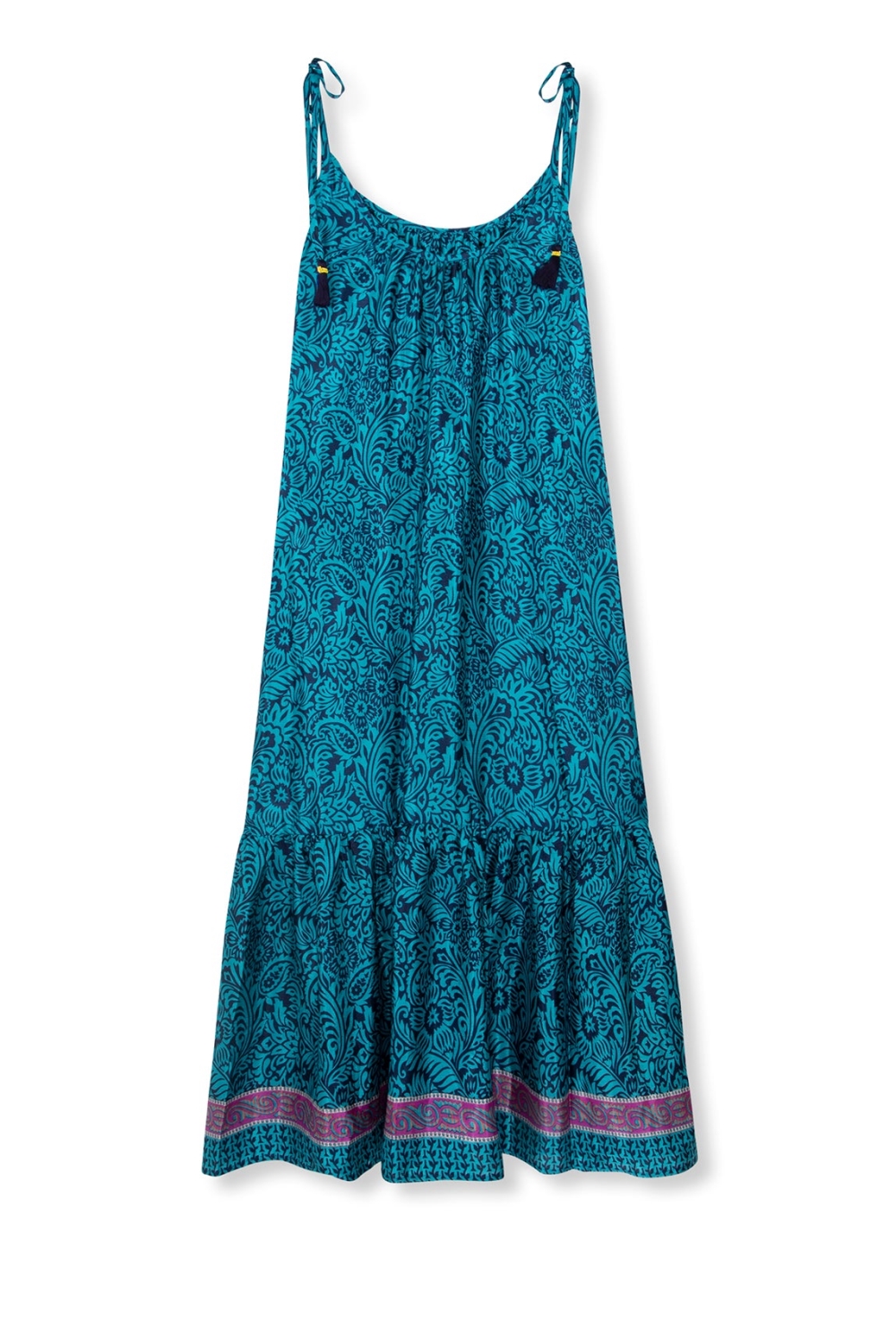 El.rÃ©sidu Damen vegan Kleid Myra Blau/Marineblau