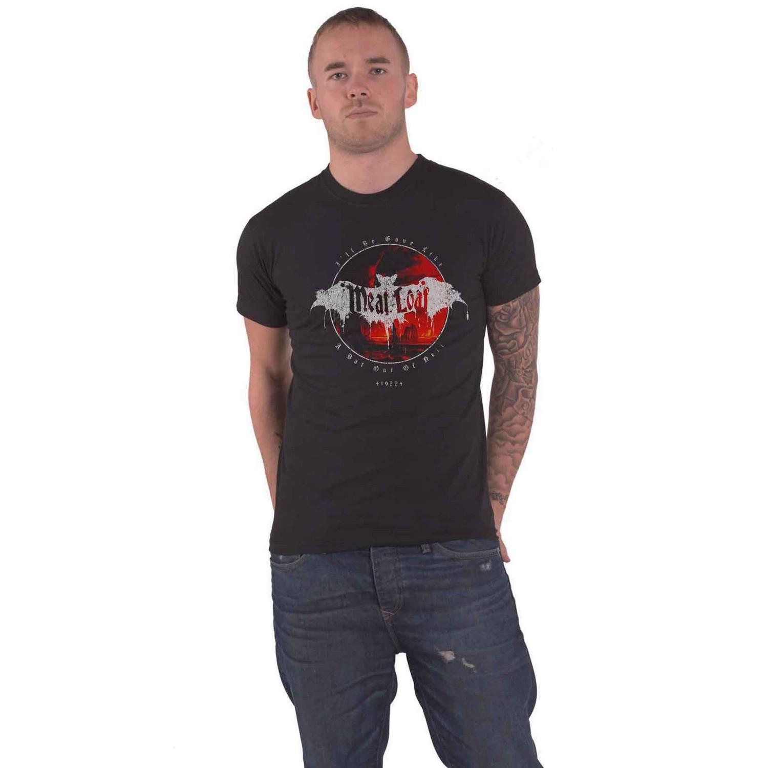 Pertemba FR - Apparel Meat Loaf Unisex volwassene Ik zal weg zijn T-shirt XL