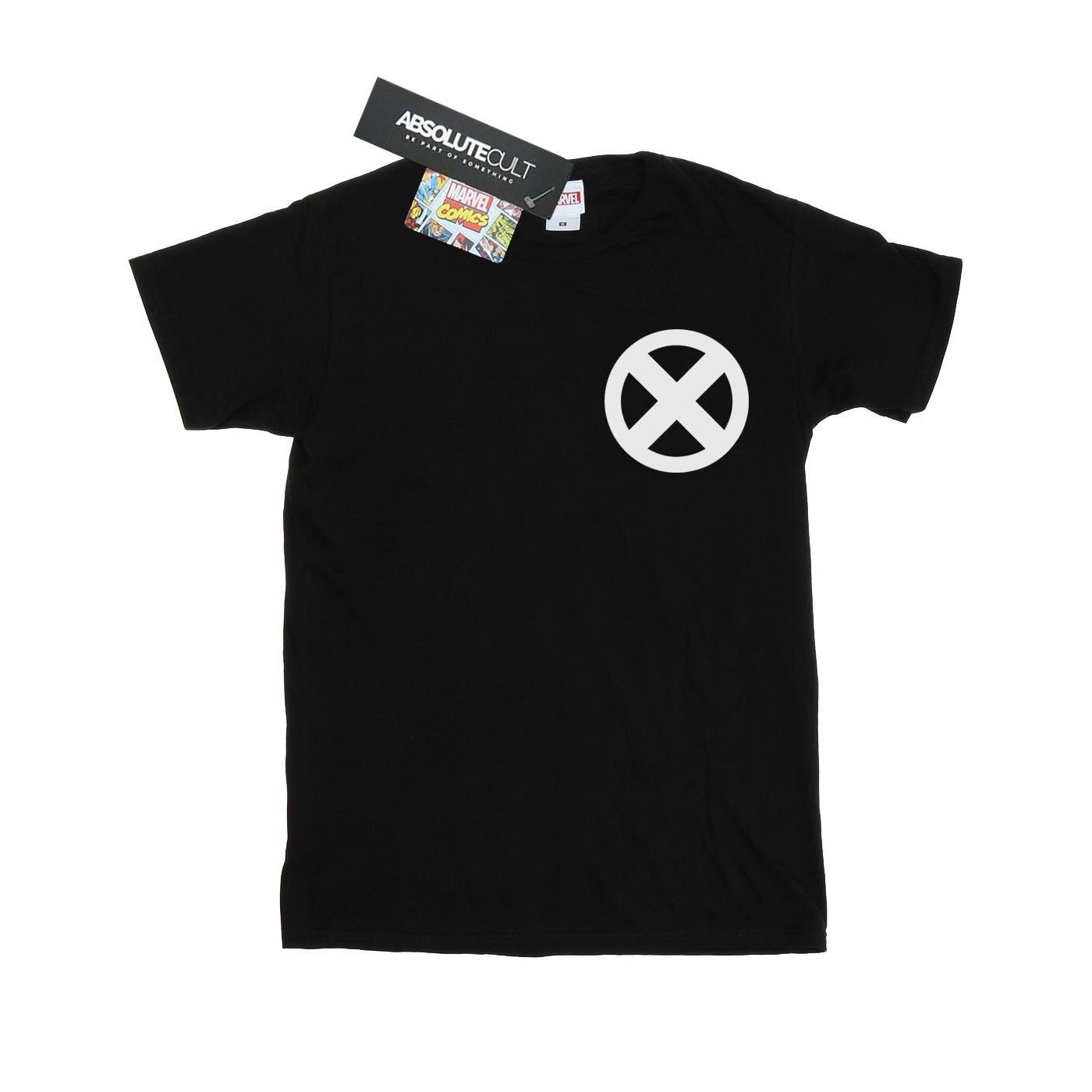 Marvel Heren X-Men borstembleem T-shirt S