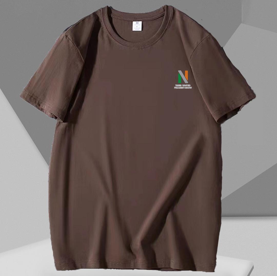 Bistrota Big & Tall Heren Casual T-shirt Lichtgewicht T-shirt met O-hals in verschillende kleuren Geschikt voor dagelijks gebruik 4XL