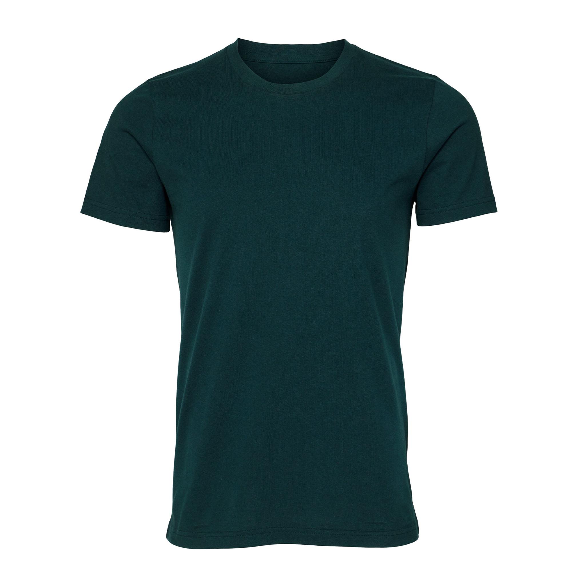 Bella + Canvas Canvas unisex jersey T-shirt met ronde hals / T-shirt met korte mouwen voor heren L