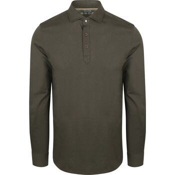 R2 Amsterdam T-shirt  R2 Camicia Polo Jersey Donkergroen